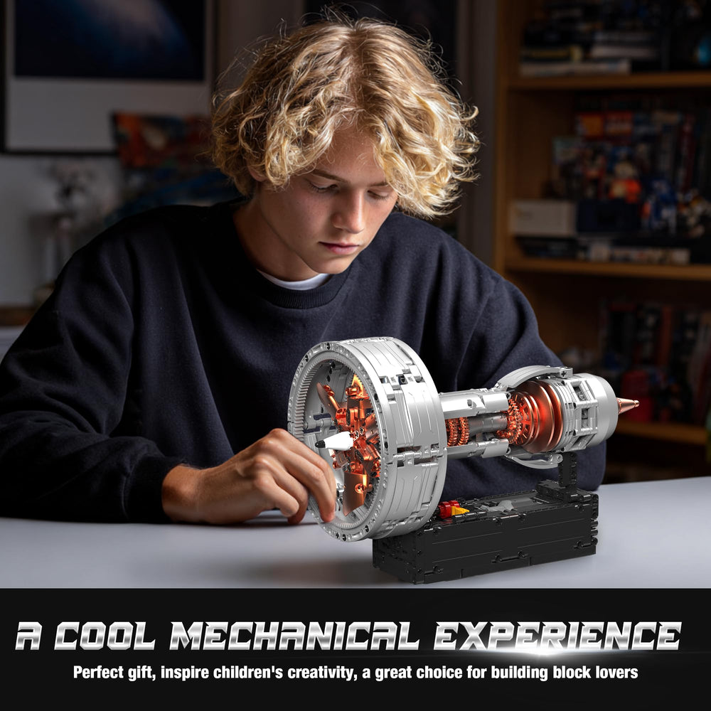 Tuajixz turbofan motor-powered operation demonstrates the model coming to life for engaging demonstrations.