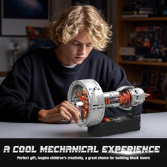 Tuajixz turbofan motor-powered operation demonstrates the model coming to life for engaging demonstrations.