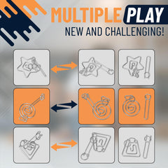 Tuauoe educational brain games help sharpen concentration and strategic thinking.
