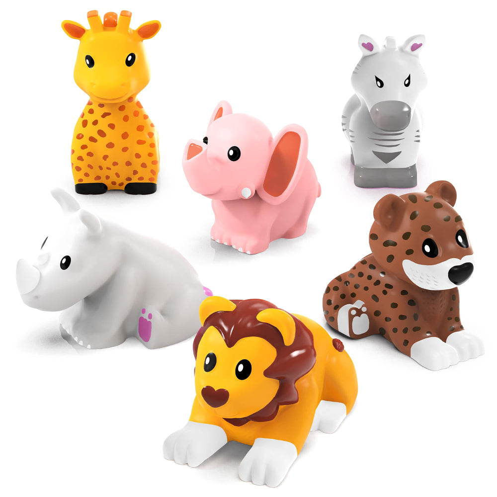 Tub Works Savanna rhino mold-free bath toy ready for splashy play.
