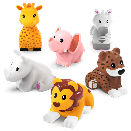 Tub Works Savanna rhino mold-free bath toy ready for splashy play.