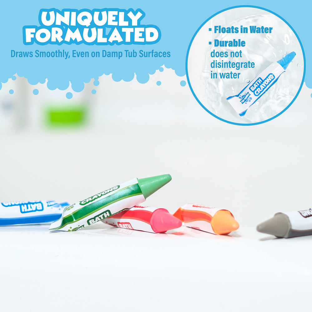 Tub Works Smooth Bath Crayons child holding crayon for tiny hands