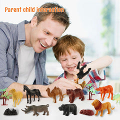 Tubasaya safari sheep figure 3-inch ideal for farm and zoo scenes.