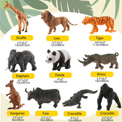 Tubasaya safari tiger figure 6-inch dynamic role-play and dexterity.
