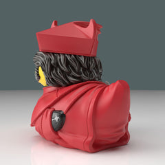 TUBBZ cosplay duck figure highlighting character costume design details for collectors.