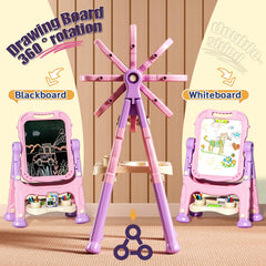 Tubokoro easel converts to tabletop setup for compact spaces