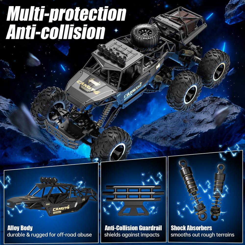 Tubokoro alloy-body build withstands bumps during off-road runs.