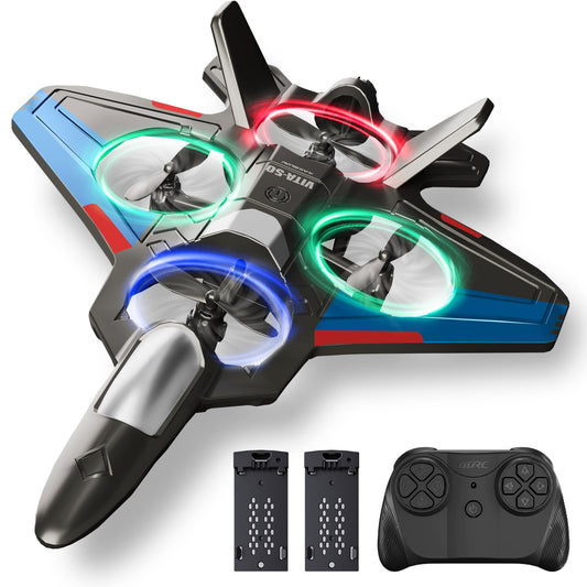 Tubokoro RC Plane with LED night lights for dramatic evening flights.