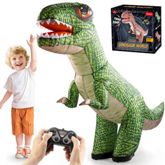 Tubokoro remote-controlled 59-inch inflatable dino stands tall for impressive room-scale play.