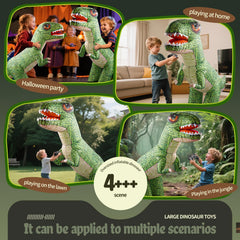 Tubokoro giant dino height inspires immersive living-room adventures.