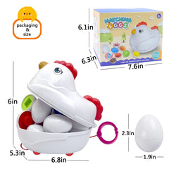 Tucimibo chicken storage case neatly stores eggs for mess-free play