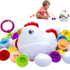 Tucimibo Easter matching eggs: bright colors for sorting and recognition