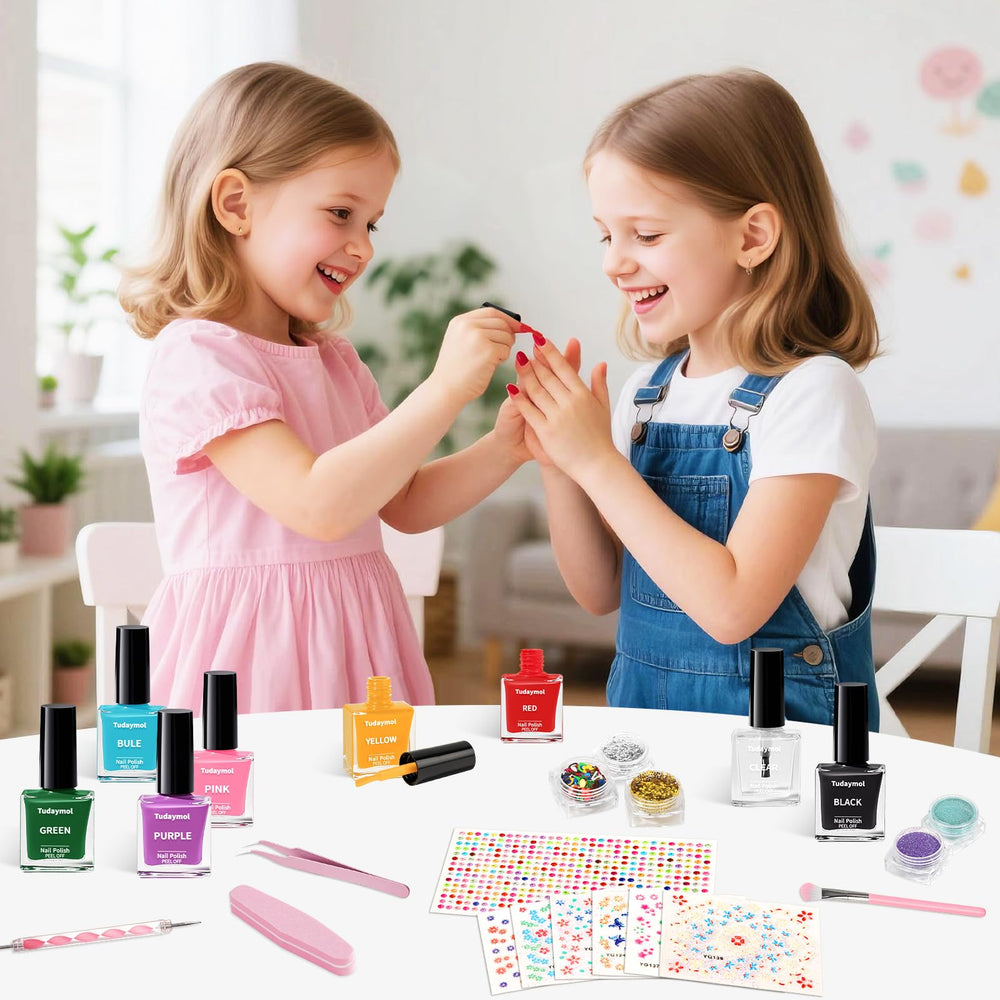 Tudaymol easy peel-off polish for simple style changes.