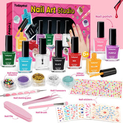 Tudaymol glitter and sticker sheets inspire sparkling designs.