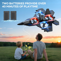 TUEESN RC Plane offers up to 40 minutes of flight time.