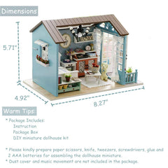 TuKIIE Forest Times complete-size model, 1:24 scale for realistic room feel.