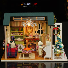 TuKIIE DIY Miniature Dollhouse Kit interior furniture collection adds realistic detail