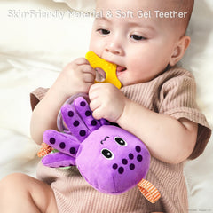 TUMAMA Kids teether-on-each toy supports soothing teething and coordinated play