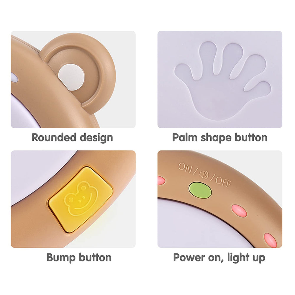 TUMAMA KIDS baby toy showcasing piano tones and drum beats