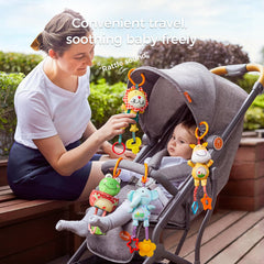 TUMAMA KIDS elephant rattle plush toy supports early auditory awareness
