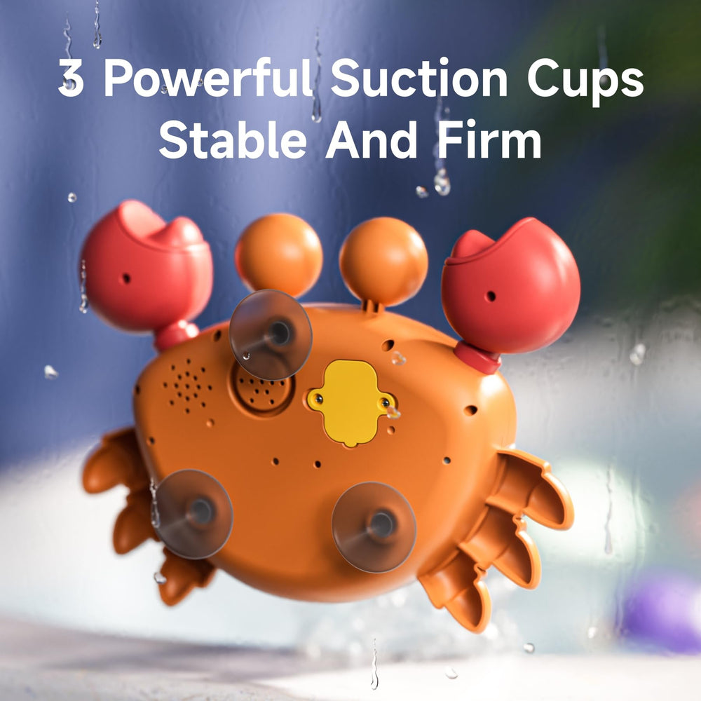 TUMAMA KIDS bath toy with music plays gentle melodies during bath.