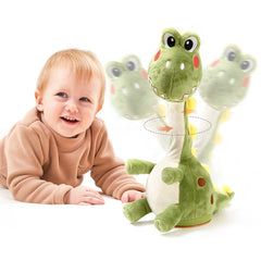 TUMAMA KIDS Dinosaur Dancing Toy front view with lively movement for babies