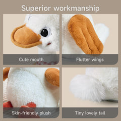 TUMAMA KIDS 12-inch interactive duck toy for small hands during learning