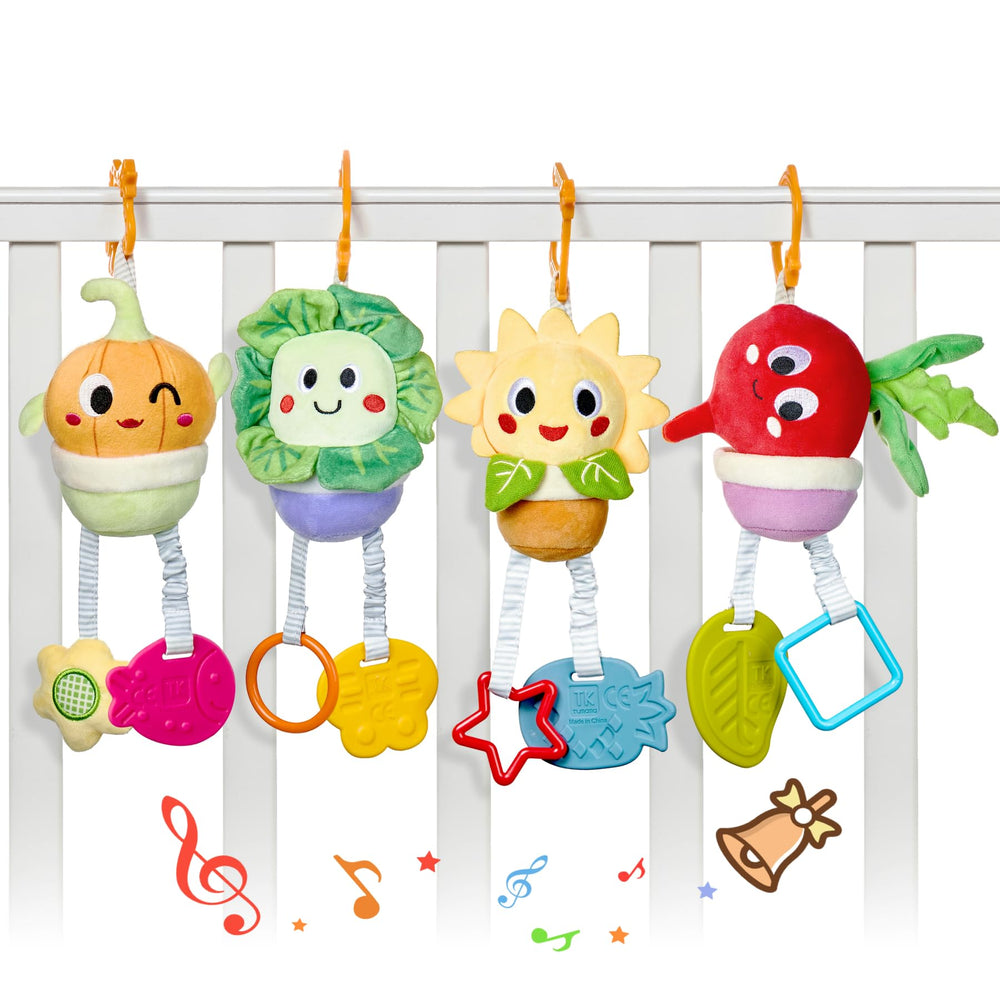 TUMAMA KIDS infant rattle sensory toy for mobile play