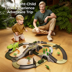 Tumama Kids mine cars integrate with tracks for extended play scenarios.