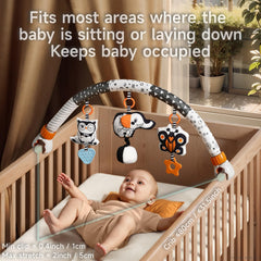 TUMAMA KIDS owls rattle with Bibi sound and teether supports early recognition