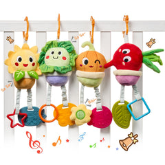 TUMAMA KIDS potted pumpkin toy for visual exploration and high-contrast play