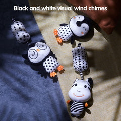 TUMAMA Kids wind-chime style rattle offers soothing sounds for babies.