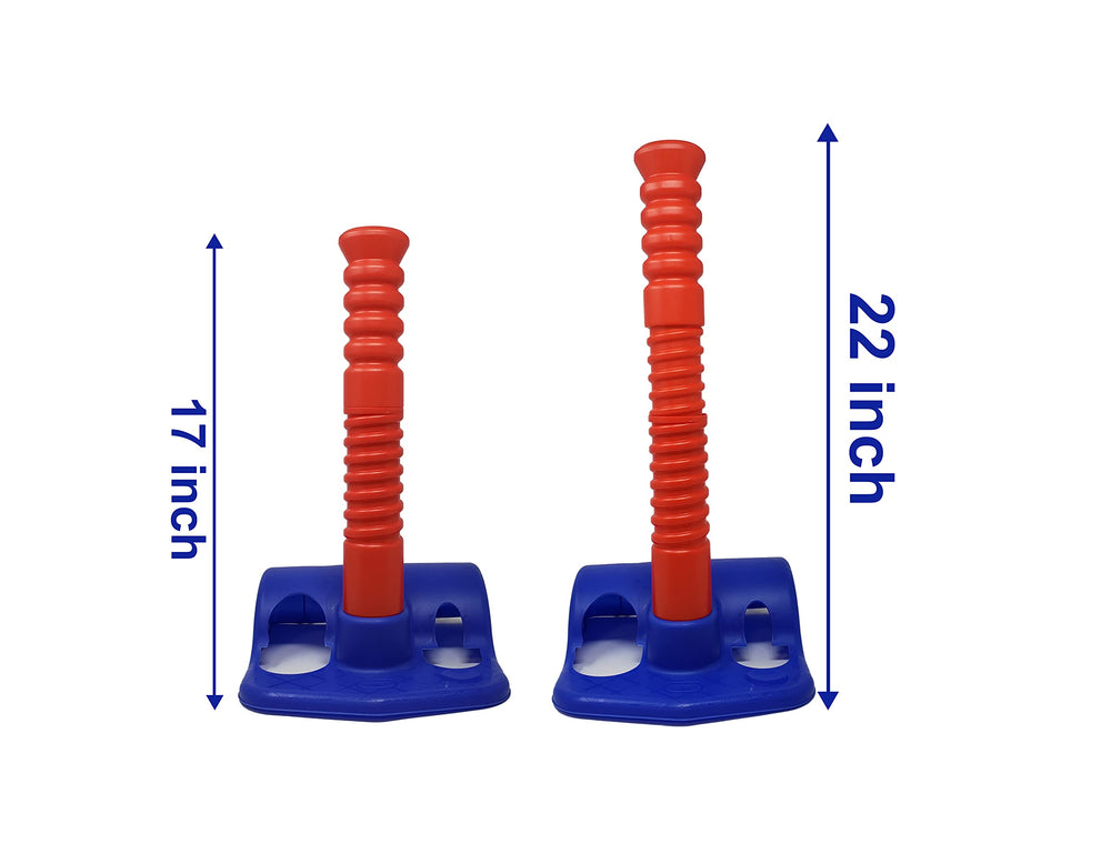 Tundras T-Ball Set bat with soft grip helps young players swing comfortably.