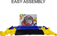 Tundras Kids Basketball Arcade Dimensions show compact footprint for indoor play.