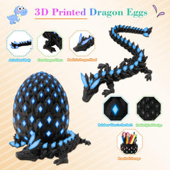 Tungole black-blue-gradient egg mirrors dragon scales for a cohesive collection.