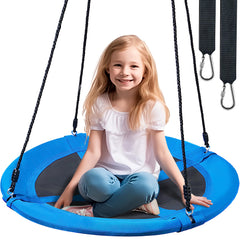 TURFEE saucer tree swing blue assembly kit for easy setup