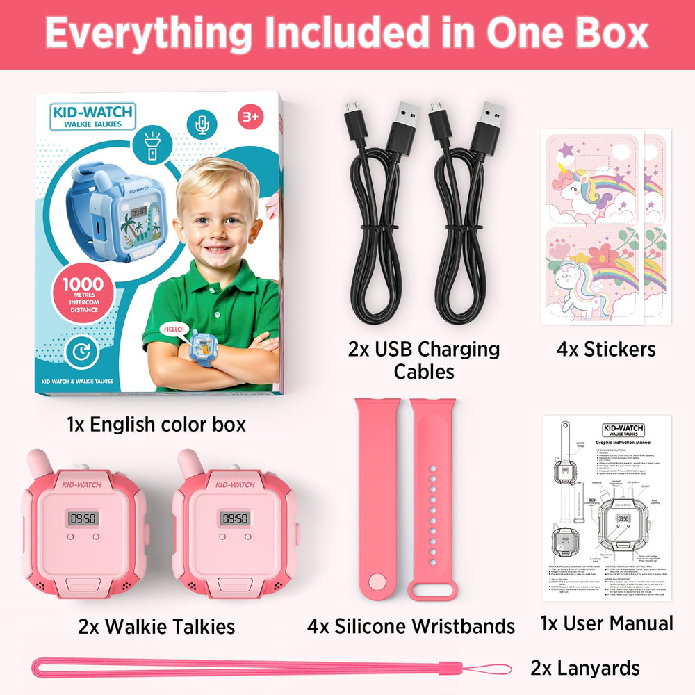 Turoytip kid-friendly walkie talkie supports screen-free fun on trips