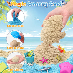 TUZT Ocean Sensory Bin magnetic fish for interactive fishing play