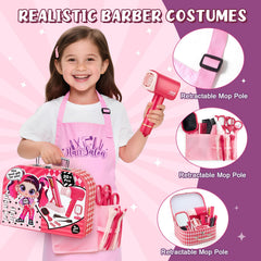 TUZT stylist apron and capes encourage role-play dress-up.