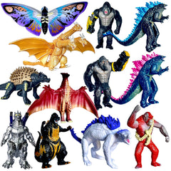 TwCare Godzilla x Kong figures collection, ideal for display and imaginative play
