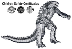TwCare MechaGodzilla vs Kong figure side view for dynamic action poses.