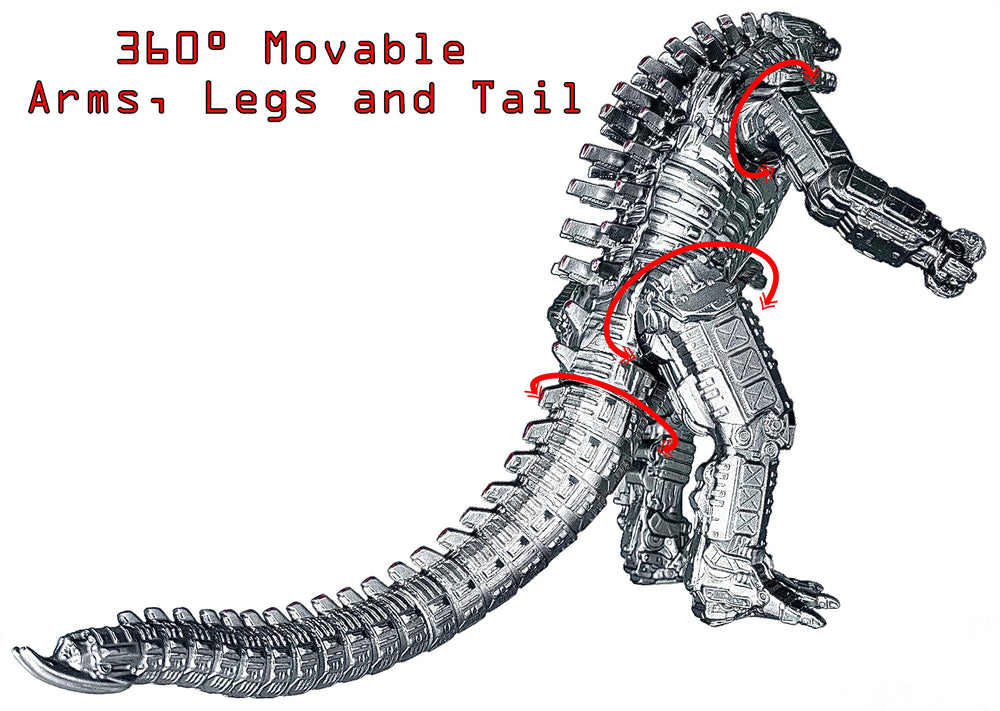 TwCare MechaGodzilla figure travel-ready, easy to carry on trips.