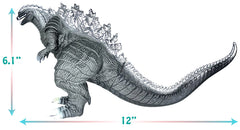 TwCare travel bag stores the Godzilla figure securely during trips.