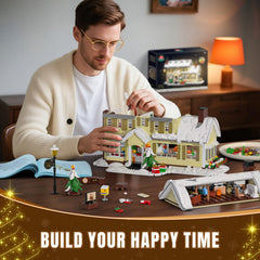 Tweandar Christmas Village packaging protects pieces for a premium gift-ready presentation