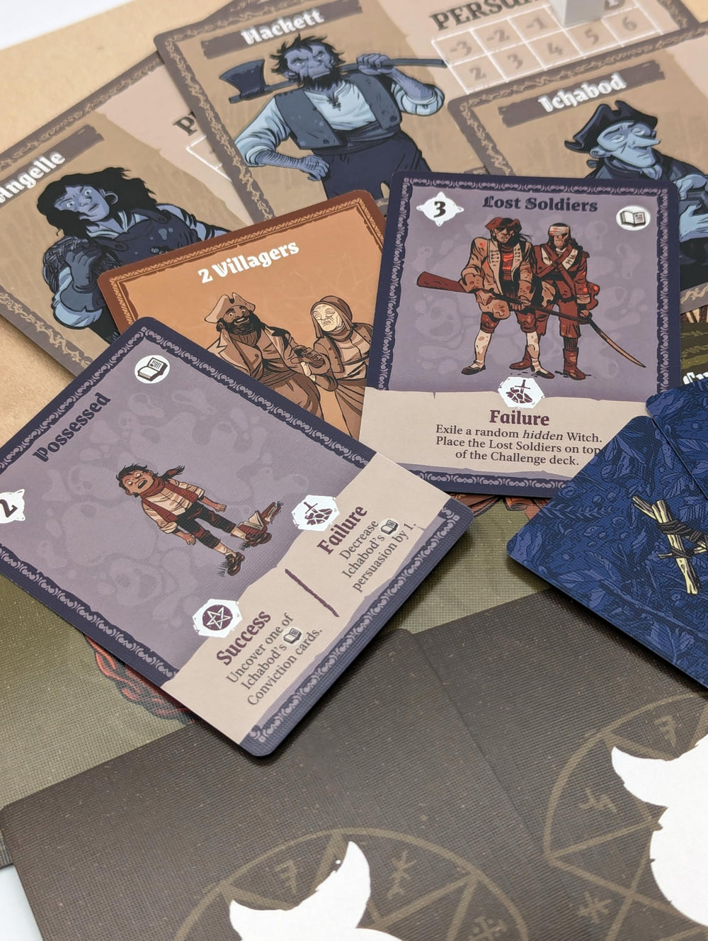 Mission and juror setup previews strategic choices in Witchcraft.