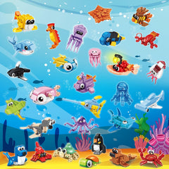 TWERF mini marine creatures pieces ideal for imaginative building