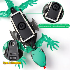 TWFRIC kid-friendly gift gecko grey supports creativity and focus during play.