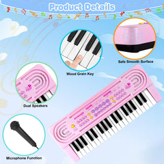 TWFRIC kids piano 8 rhythms and 19 demos spark curiosity and experimentation.