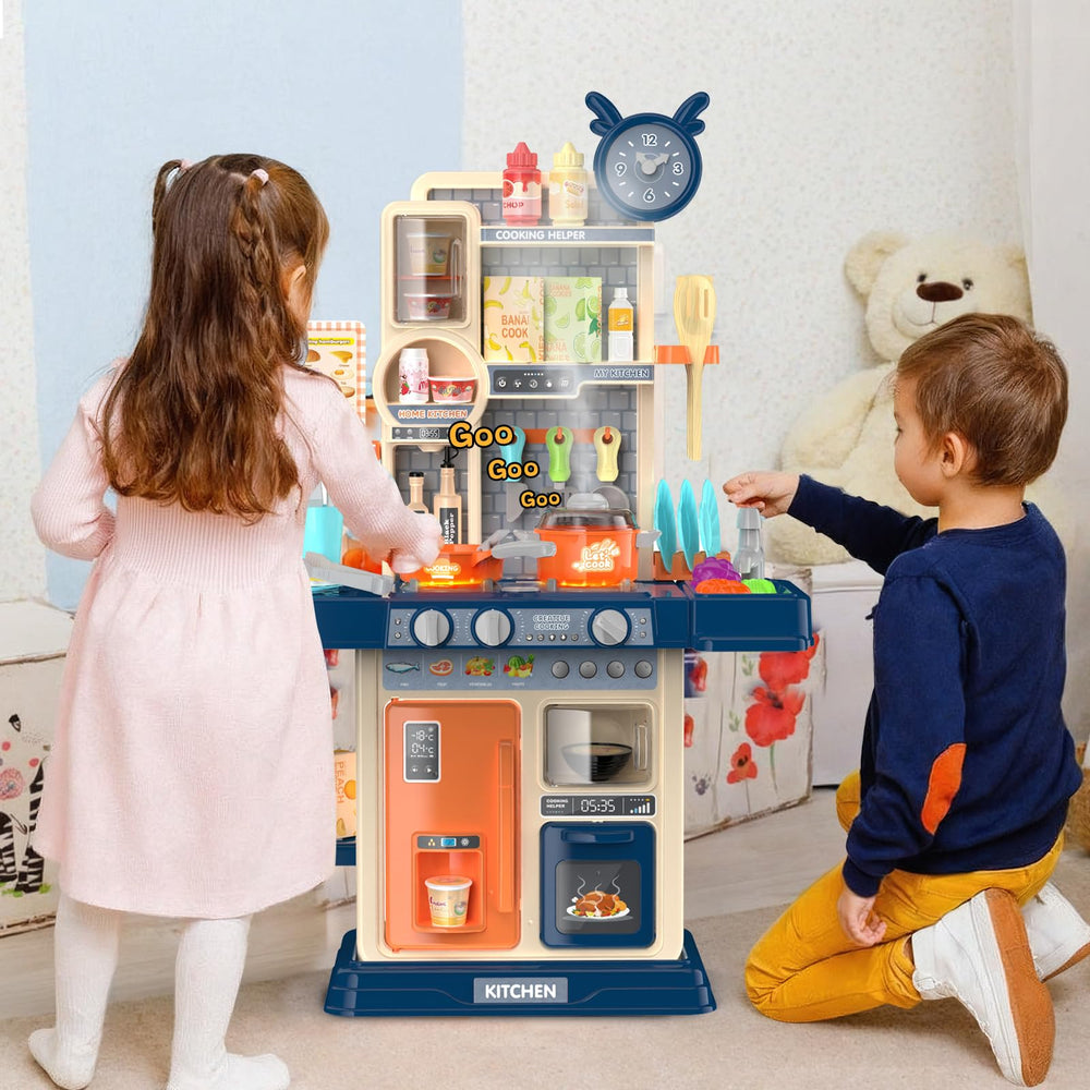 TWFRIC play kitchen blue simulated knives enhance safe role-play cooking scenarios