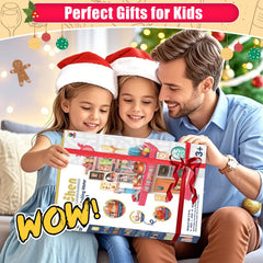 TWFRIC Play Kitchen gift idea for birthdays and holidays that kids love.